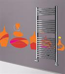 termoarredo sanremo 1703x500 interasse 450 cromo lazzarini - Edil Casa | Arredo bagno Termoarredi, Design di interni